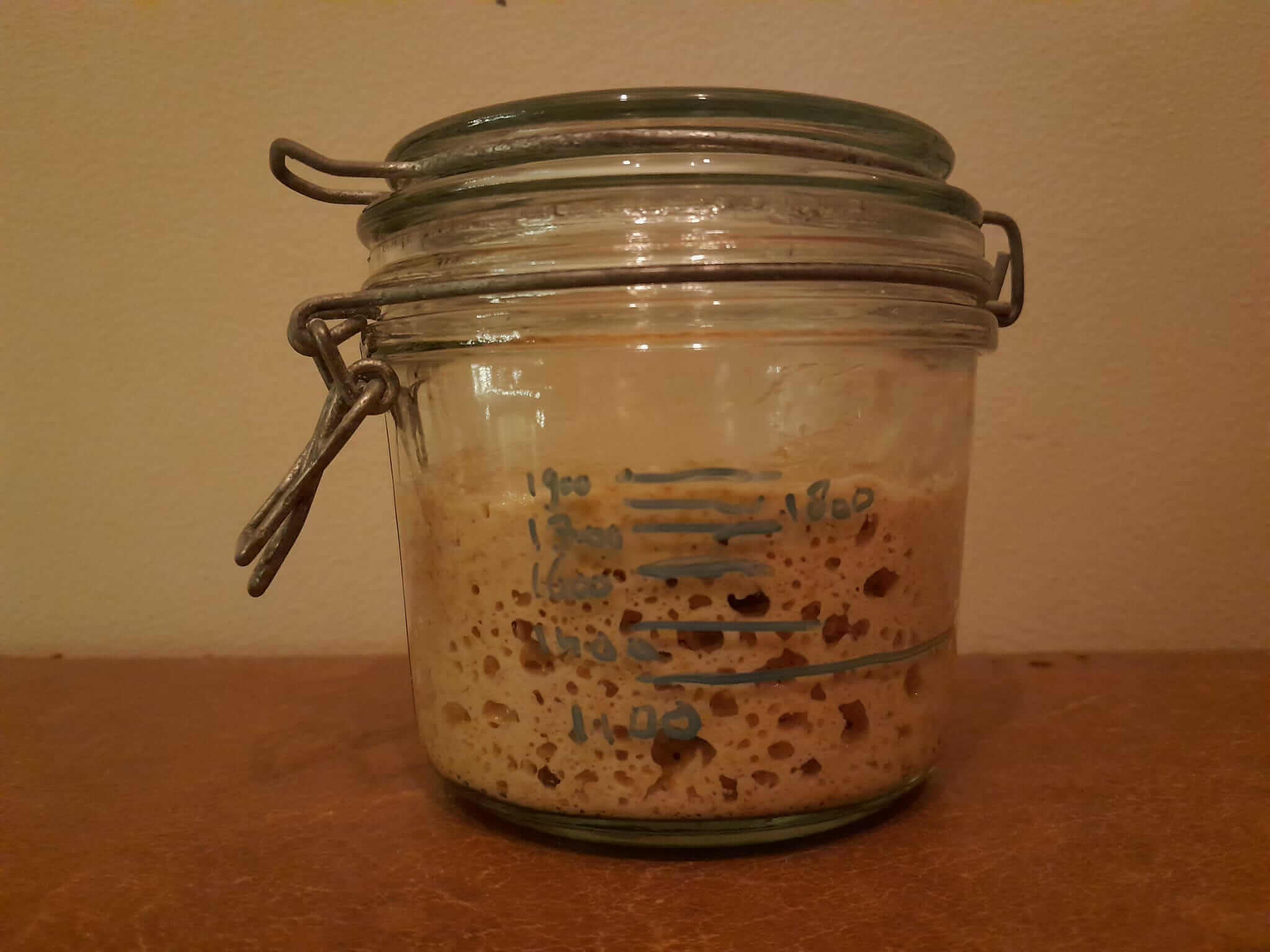 Zuurdesem starter voeden