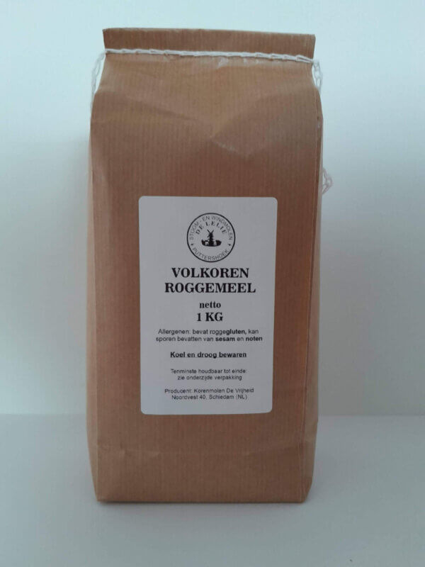 1KG Volkoren roggemeel