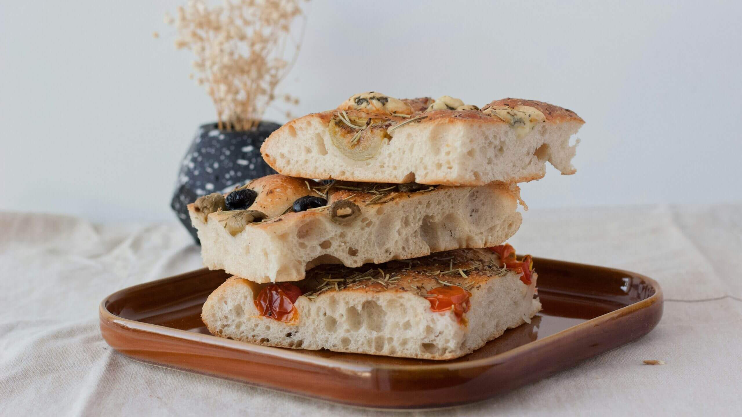Zuurdesem focaccia