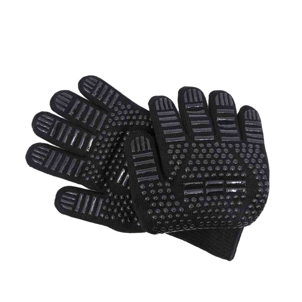 ovenhandschoen extra lang opgevouwen